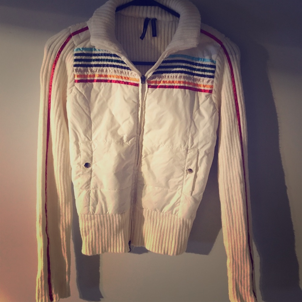 Medium Rainbow Sweater Jacket